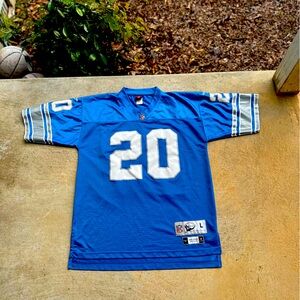 Vintage Detroit Lions Barry Sanders Jersey
